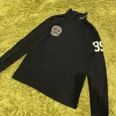 パーリーゲイツ PEARLYGATES 長袖モックネック ネイビー サイズ1