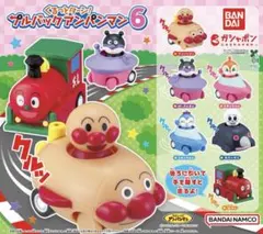 くるっとターン！プルバックアンパンマン ガチャガチャ コキンちゃん SLマン