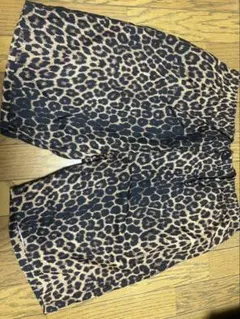 Schott レオパード柄 ショートパンツ Lのサムネイル