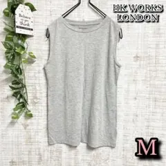 【HK WORKS LONDON】トップス　M　タンクトップ　アンダーウェアのサムネイル
