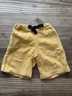 Gramicci Kids ハーフパンツ 100cm イエロー