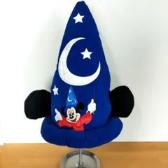 ディズニーワールド　ミッキー ファンタジア ファンキャップ 魔法使い 帽子