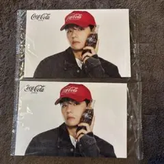 Coca-Cola Zero ポストカード BTS Vテテ 非売品 ② - メルカリ