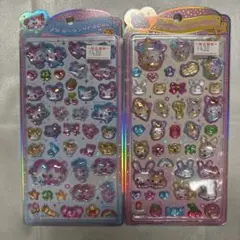 フワフワらびちゃん　まじかるみゅーちゃん　うるちゅるポップシール　国内正規品