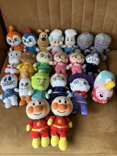 アンパンマン⭐︎プリちぃビーンズ⭐︎ぬいぐるみ⭐︎21体⭐︎まとめ売り
