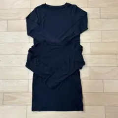 ユニクロ　極暖2枚セットHEATTECH EXTRA WARM 長袖 150㎝