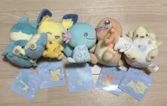 在庫限り】公式品 韓国 ラプラス ピカチュウ メタモンぬいぐるみ