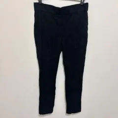 ANNE KLEIN 【L】ブラック オフィスカジュアル パンツ シンプル 無地