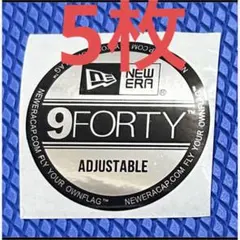 5枚　9FORTY ニューエラ　NEW ERA ステッカー　サイズシール