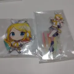 【まとめ買い歓迎】鏡音リン　アクリルスタンド２種
