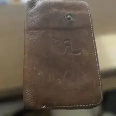 ジャンク RRL 二つ折り財布 レザー ブラウンのサムネイル