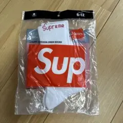 新品未使用 1足のみ supreme hanes socks