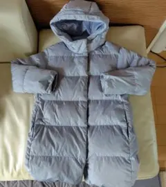 ユニクロ　フード付きダウンコート　160