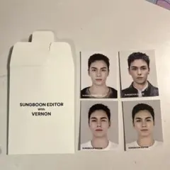 Vernon 証明写真 4枚セット