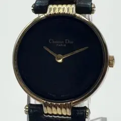 稼働 純正バンド Christian Dior バギラ ゴールド レディース