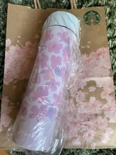 ⭐︎スターバックス⭐︎SAKURA ステンレスボトルライトパープル　桜柄紙袋付き