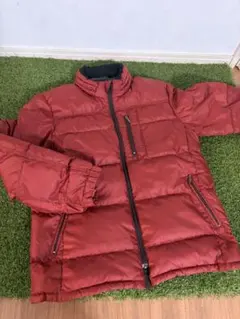 【美品】Golden Bear ゴールデンベア ダウンジャケット M エンジ