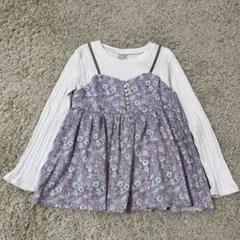 長袖カットソー 130 プティマイン