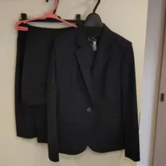 お値下げ クードシャンス パンツ＆スカート スーツ 38 濃紺 ストライプ