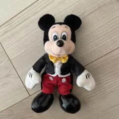 復刻ミッキー　ぬいぐるみバッジ