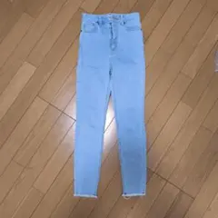 MOUSSY ライトブルースキニーデニム