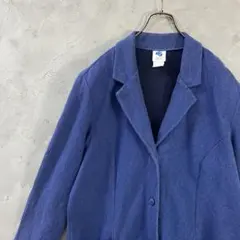 カナダ製　ヴィンテージ　テーラードジャケット　薄手　オーバーサイズ　LO30