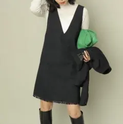 マイストラーダ　ツイードミニワンピース　ジャンスカ