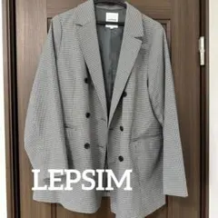 美品✨️ LEPSIM チェック テーラードジャケット フリーサイズ
