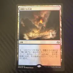 MTG　沸騰する小湖　日本語　初版　ZEN　Foil mtg 沸騰する小湖 ZEN 日本語 - メルカリ