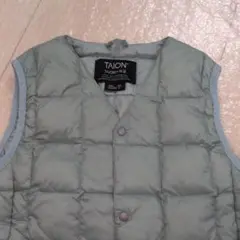 TAION 美品！ グリーンダウンベスト 140サイズ