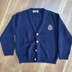 120サイズ　ネイビーカーディガン　卒園式　入学式