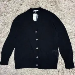 【新品】洗える 23区　シルク リネン カーディガン 黒　2022SS