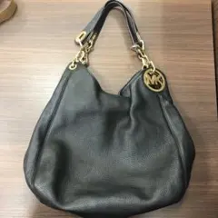 【専用】☆Michael Kors ブラックレザートートバッグ