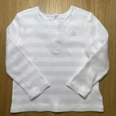 Ralph Lauren ピンクストライプ Tシャツ 24M