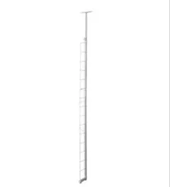 ニトリ Nポルダ スリム ホワイト 80cm 棚板、クロスバー無 サイドパーツのサムネイル