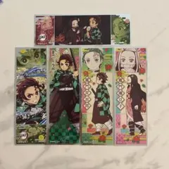 鬼滅の刃ロングステッカー5枚セット