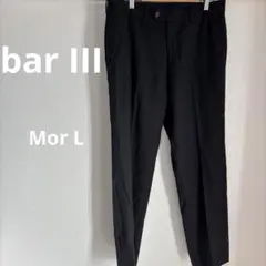 bar III スリムフィット スラックスブラック 33 30 Mから Lサイズ