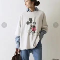 FRAMeWORK ミッキー　ビッグTシャツのサムネイル