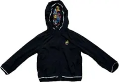 ヒステリックミニ　ウィンドブレーカー　パーカー　ジャケット　黒　リバーシブルのサムネイル