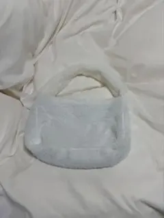 バッグ ファー 白