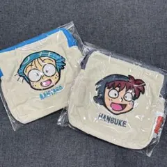 忍たま乱太郎 スクエアポーチ ガチャ 乱太郎 土井先生 セット