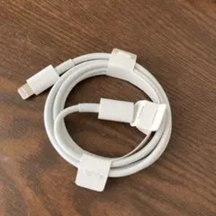 iPhone 充電　ホワイト Lightningケーブル
