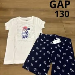 在庫あり　新品　130 ギャップキッズ　GAP パジャマ　半袖のサムネイル