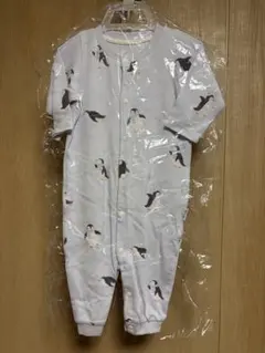 ジェラートピケ　ペンギン柄ロンパース 50-70cm