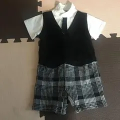 男の子 ベビーフォーマルロンパース 夏用