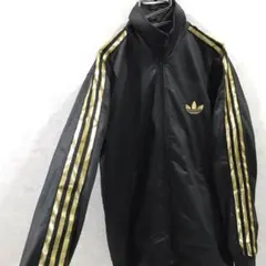 adidas ファイヤーバード トラックジャケット ｙ２ｋ レア 黒金 Ｌ
