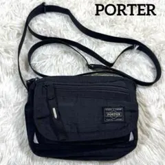 希少廃盤品✨美品✨PORTER ポーター ミニショルダーバッグ ブラック　黒