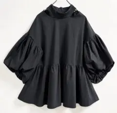 新品未使用】Te chichi松井愛莉着用バルーンスリーブペプラムブルゾン 
