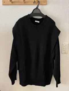 未着用 ローリーズファーム ブラック 長袖ニット