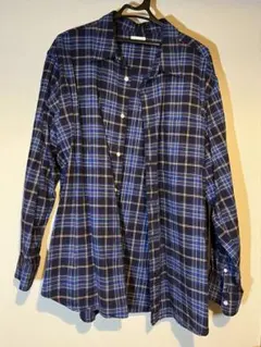 GUネルシャツ XXL ブルー